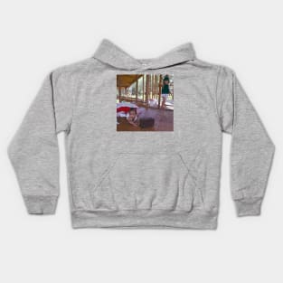 Dad Will Finish it One Day! Kids Hoodie